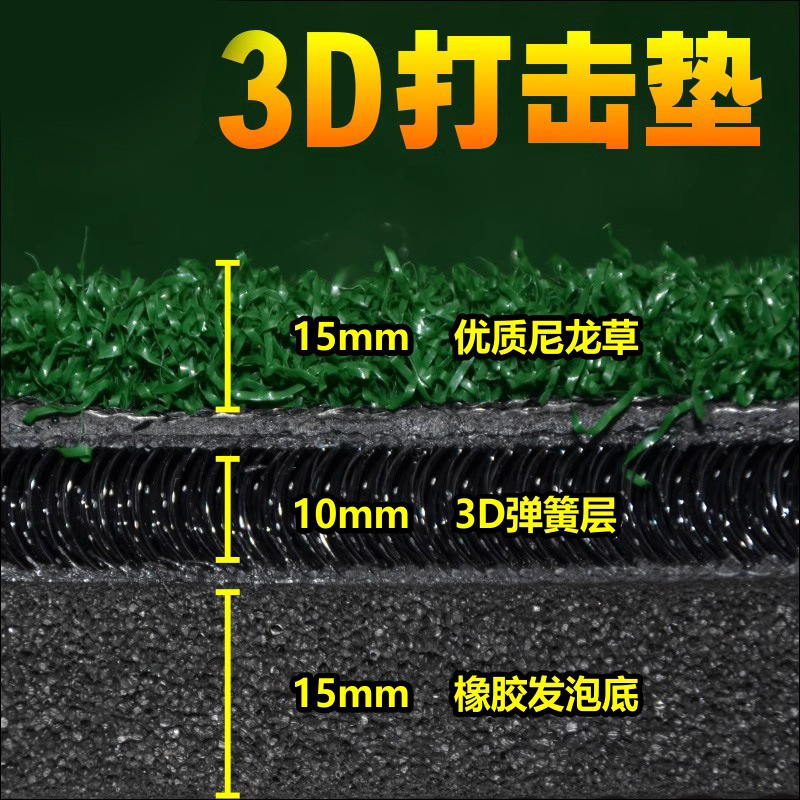 Golf golf golf entrenamiento antideslizante alfombra personal swing cut césped alfombra venta caliente transfronteriza