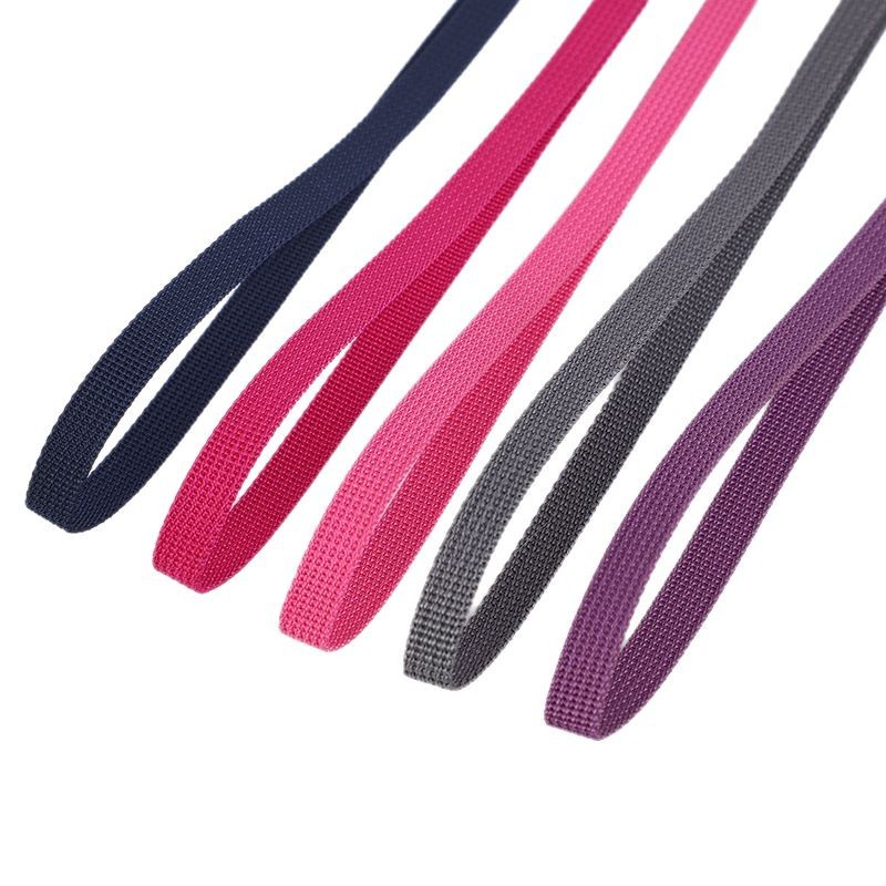 Wholesale 1CM zapatos correa de nylon accesorios de color corda de mascota de agujero imitación de nylon correa de estriado estadounidense