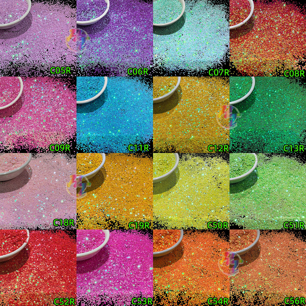 Wholesale pearl iridescent glitter powder, DIY filler, gradient glitter powder, art pieces, laser powder, epoxy resin.