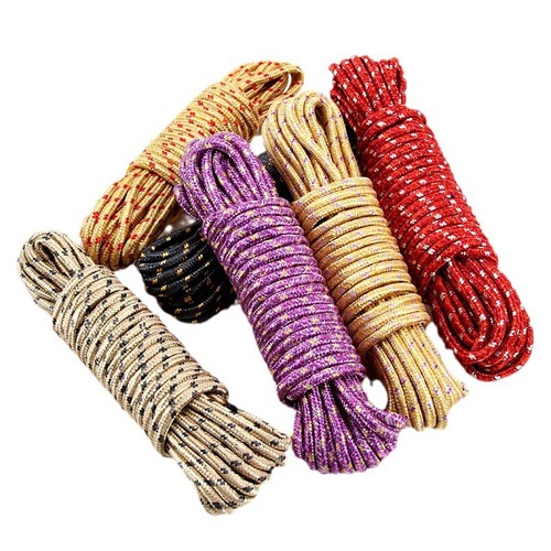 10-meter clothesline and quilt rope, outdoor windproof, non-slip, bold, multi-functional indoor and outdoor punch-free clothes rope