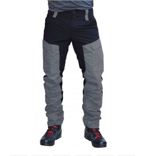 Pantaloni da uomo Nuovi pantaloni da lavoro colorati multitasche per sport all'aria aperta per il tempo libero e slim fit K262_voghion.com