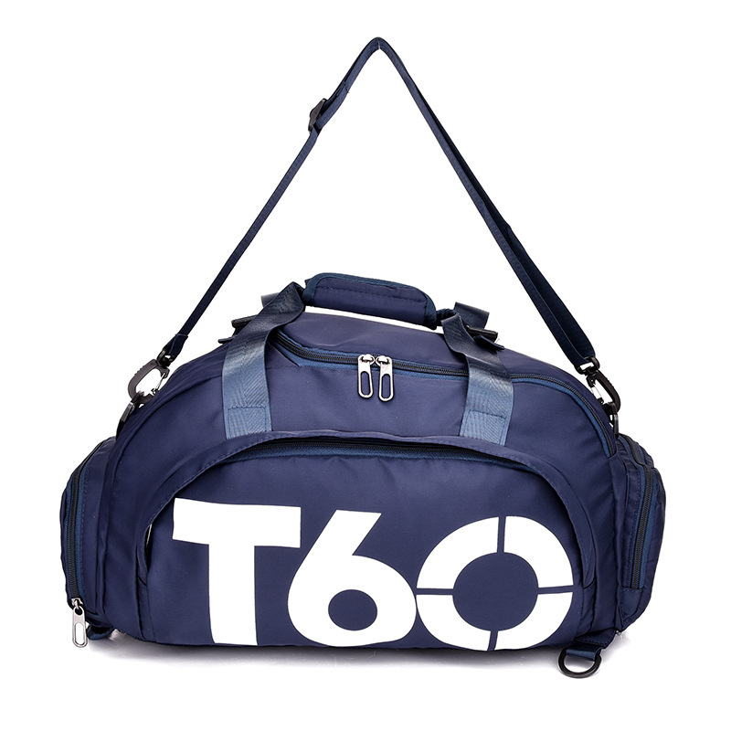 Bolsa de viaje deportiva con separación entre seco y húmedo, bolsa de yoga y fitness, bolsa de equipaje con logo personalizado para piscina con compartimento independiente para zapatos.