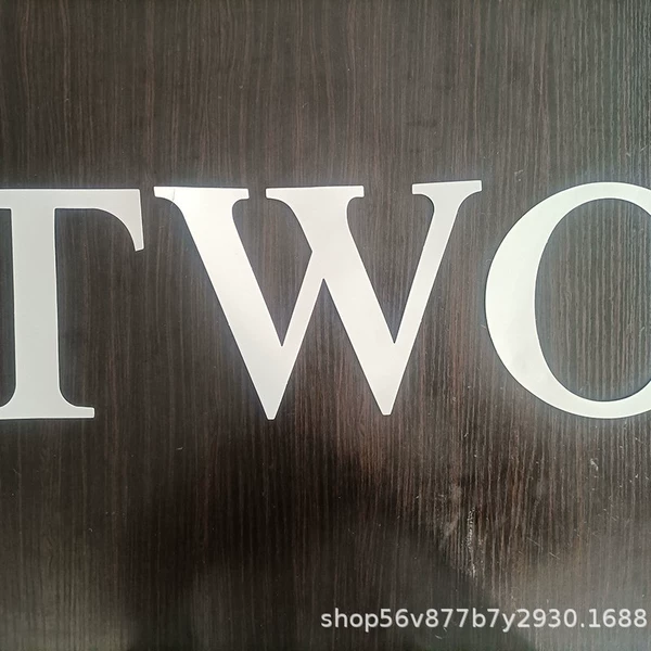 White TWO letters