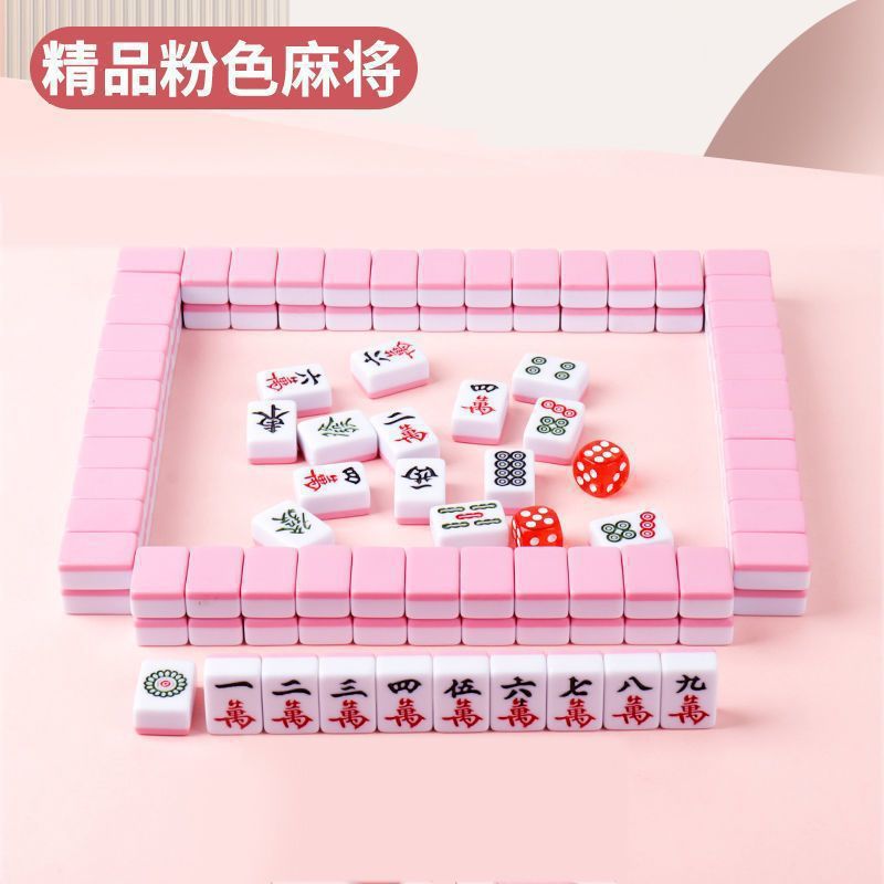 Bolsa de regalo + dados + toal de mesa - 26mm rosa ☆