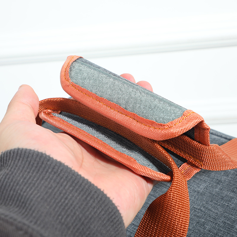 Bolsa de almuerzo de doble capa transfronteriza de Amazon, mensajero de un solo hombro, lonchera de gran capacidad, bolsa de aislamiento, bolsa de picnic, lunchbag