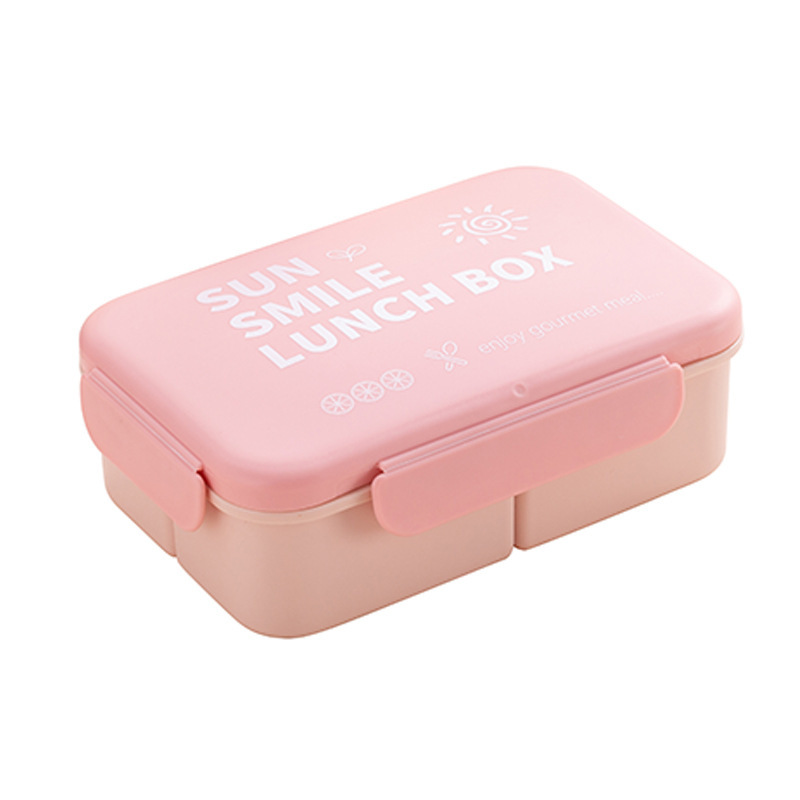 Juego de tazas de agua de lonchera, caja bento fracker PP de grado alimenticio de plástico, se puede usar en el horno microondas para estudiantes de oficina