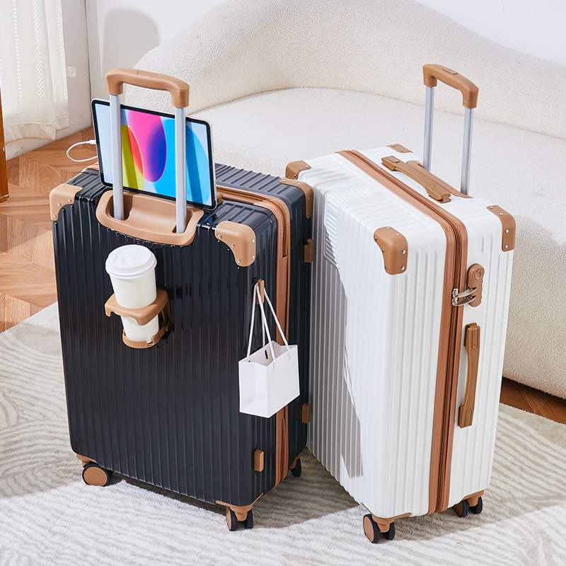 Maleta de 20 pulgadas para hombres, maleta de tracción para mujeres, nueva 24 contraseña de viaje, maleta de rueda universal, duradera