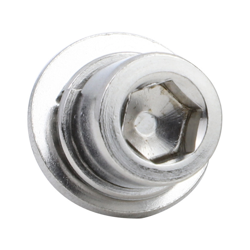 201不锈钢圆柱头内六角三组合螺丝杯头内六角平弹垫组合螺栓M4/M5