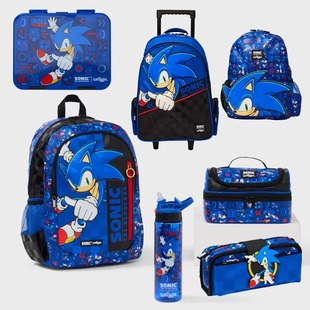 Sony, school bag, big cartoon capacious backpack for men and women