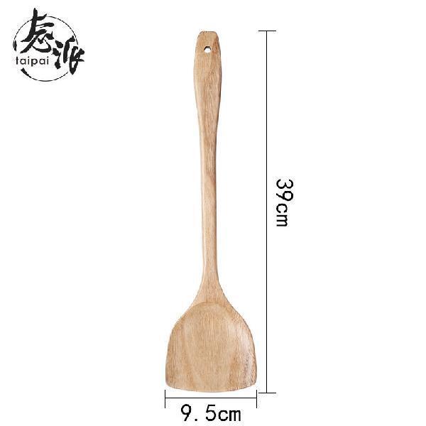 pala de madera de jujube ácido, pala de madera de mango largo, pala de madera no dañada, pala de madera no pegajosa, pala de madera especial, pala de colza, pala de colza, pala de colza