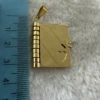 Big 18K pure electric gold