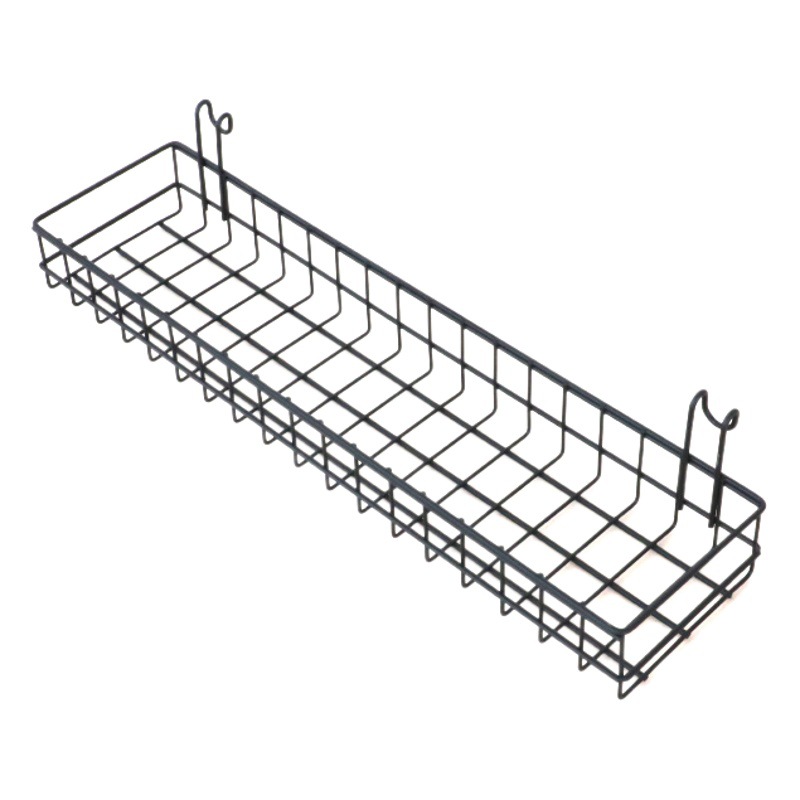 Rejilla de oro rosa nórdica, pared de hierro forjado, estante de almacenamiento, canasta de almacenamiento, canasta colgante de pared de jardín de infantes