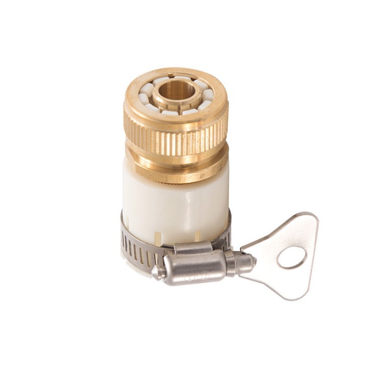 Herramientas de COCHES 2-en-1 Estándar de Cobre lavadora conector de tubería de agua de lavado de coches $ number puntos grifo Conector Universal image 7