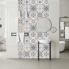 12片亞馬遜瓷磚貼 浴室廚房翻新硬片可移除牆貼 CZ047