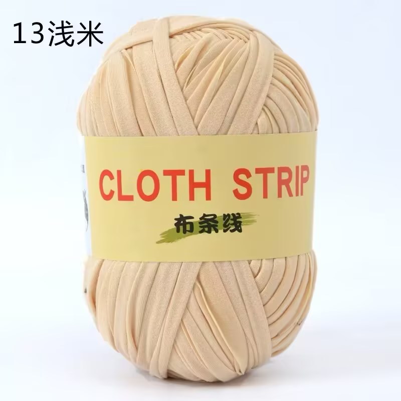 Gran gancho de línea de tela muñeca zapatillas de almacenamiento cesto cojín manta ganchillo DIY material casero tela gruesa trenzado