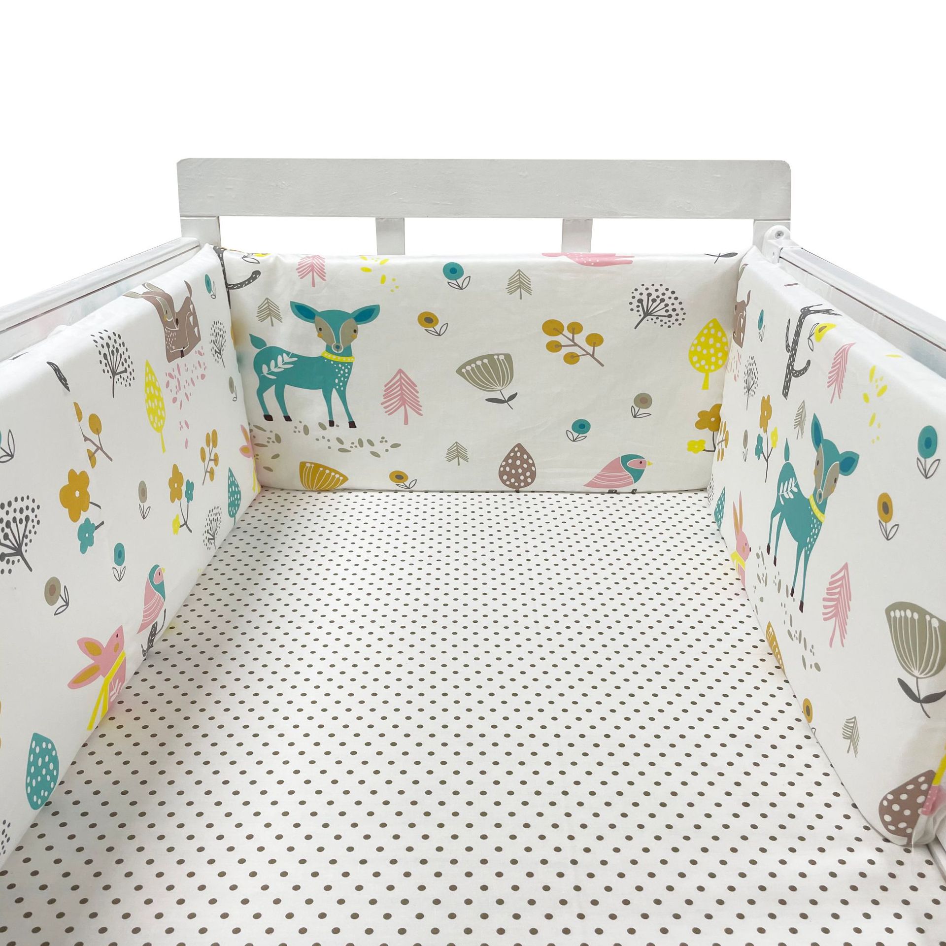 厂家销售儿童防碰撞床围可制定尺寸四季宝宝婴儿棉布床围