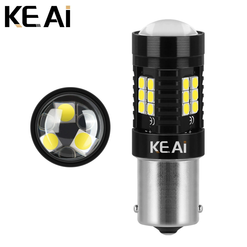 Автомобильный светодиодный поворотный свет 1156 1157 BA15S 3030 21smd задним ходом фары противотуманные стоп-сигналы