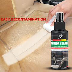 Car interior cleaner spray, ceiling cleaner, fabric flannel leather seat decontamination cleaner, exclusive for foreign trade