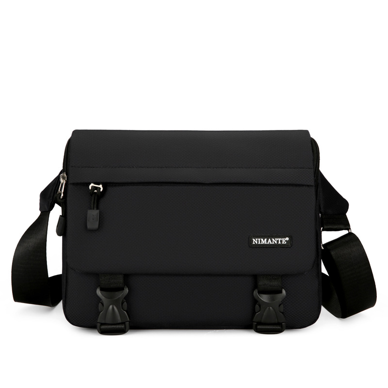 Men's Lightweight Shoulder Bag Korean Style Fashionable Casual Crossbody Bag Business Commuter Bag