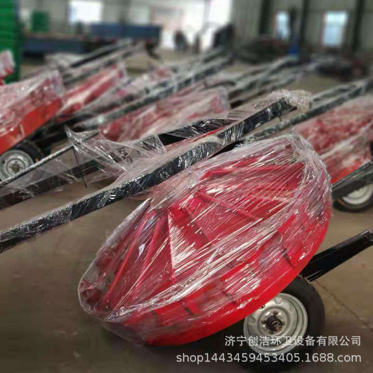 牵引式清扫车设备 风火轮扫地机 拖挂 无需动力方便快捷