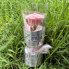 扭扭棒玫瑰花束教师节情人节母亲节仿创意礼品真扭扭棒花束成品