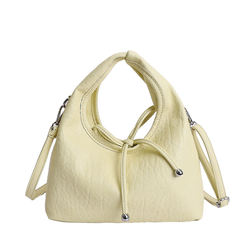 Bolsa de mano de arco dulce coreano, exquisito cinturón de nubes, bolso de mochila encantador, fresco y versátil, bolso de moda
