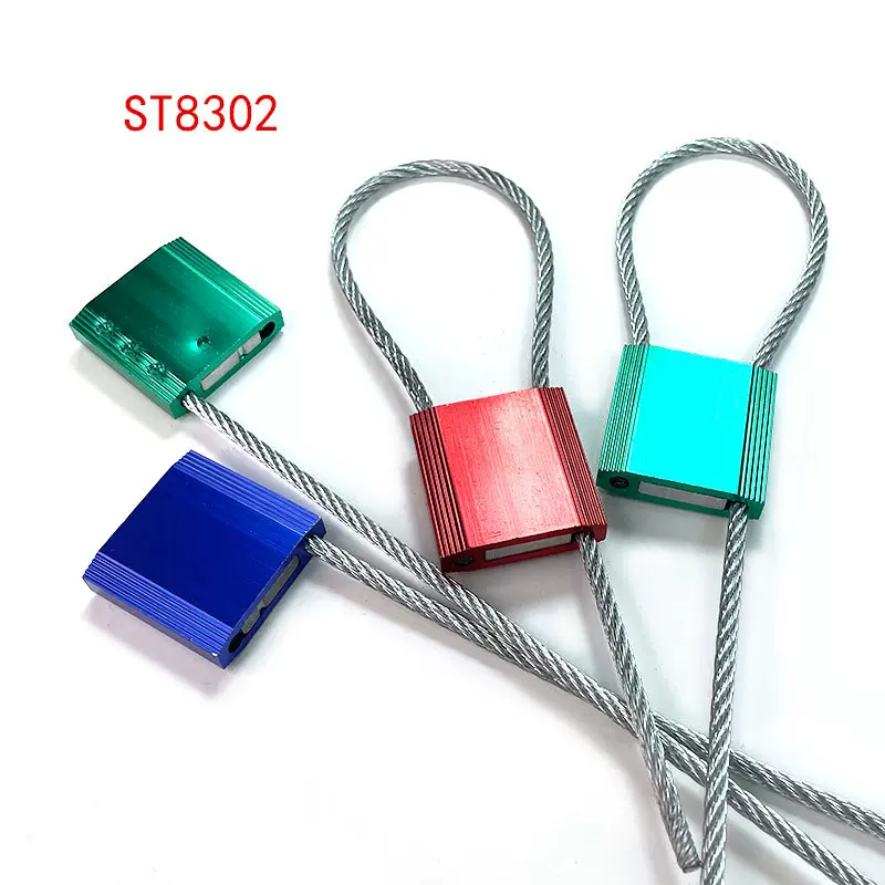 厂销钢丝封铅封ISO17712一次性抽紧式铝合金封签集装箱贷柜施封锁