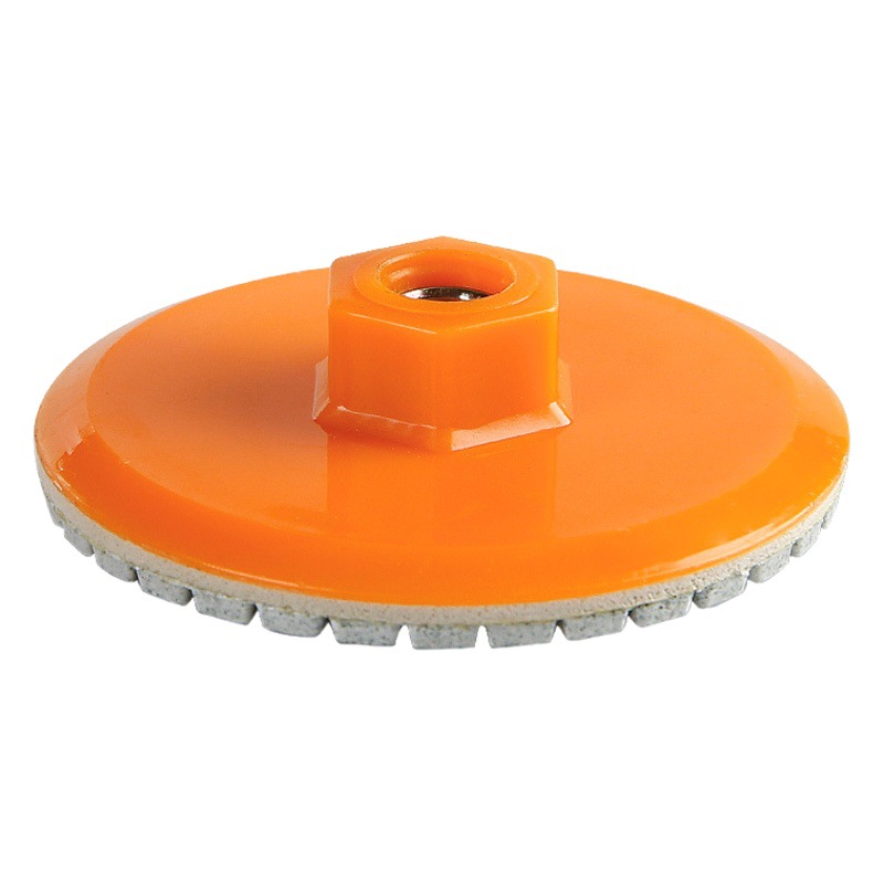 Disco de molienda integrado azulejo de corte amoladora de ángulo de pulido en seco Placa de esquisto de mármol Borde de piedra británica molienda biselado artefacto