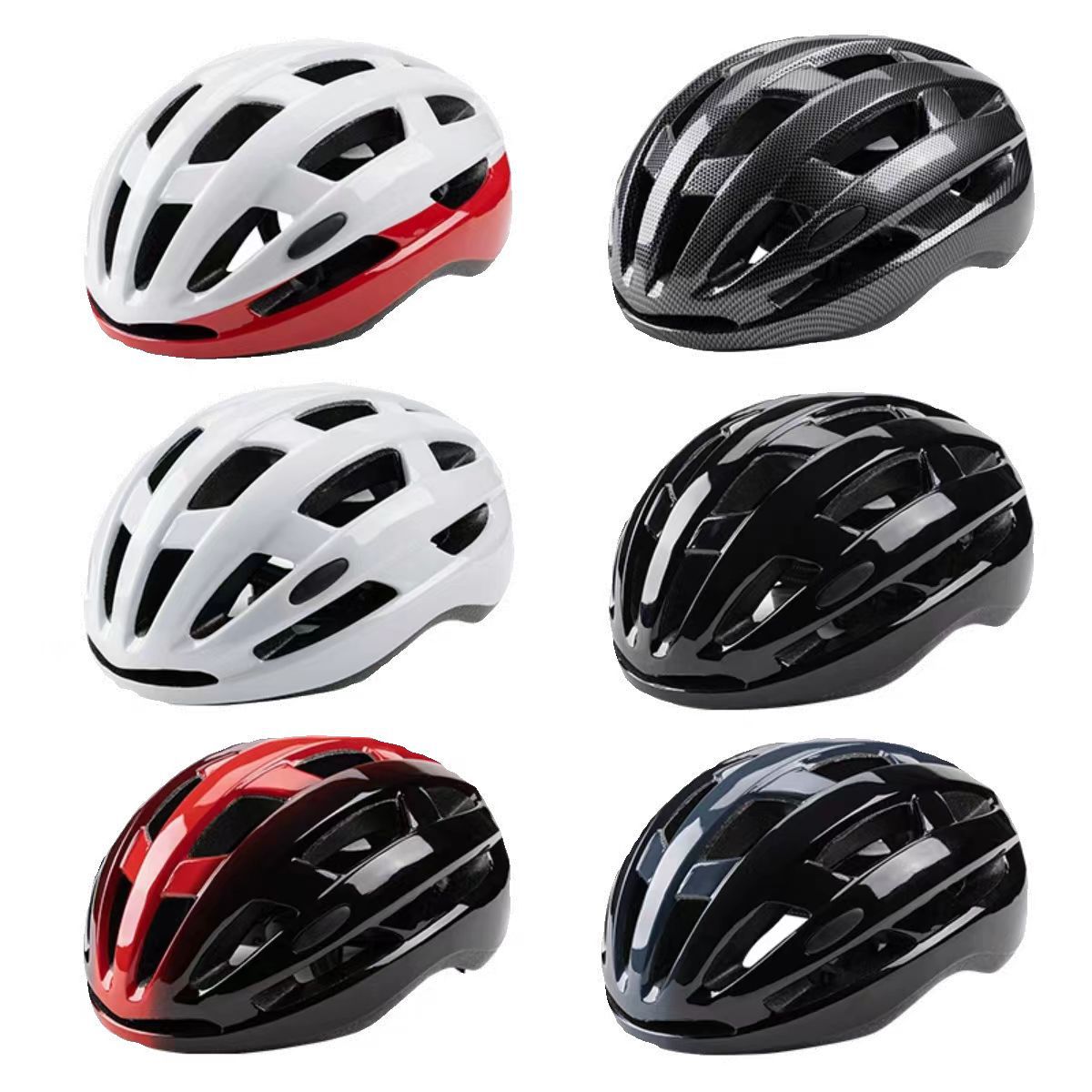 Cross-border Hot Sale Cycling Helmet Bicycle Helmet Male Mountain Bike Road Bike Folding Bike Rider Safety Helmet Wholesale