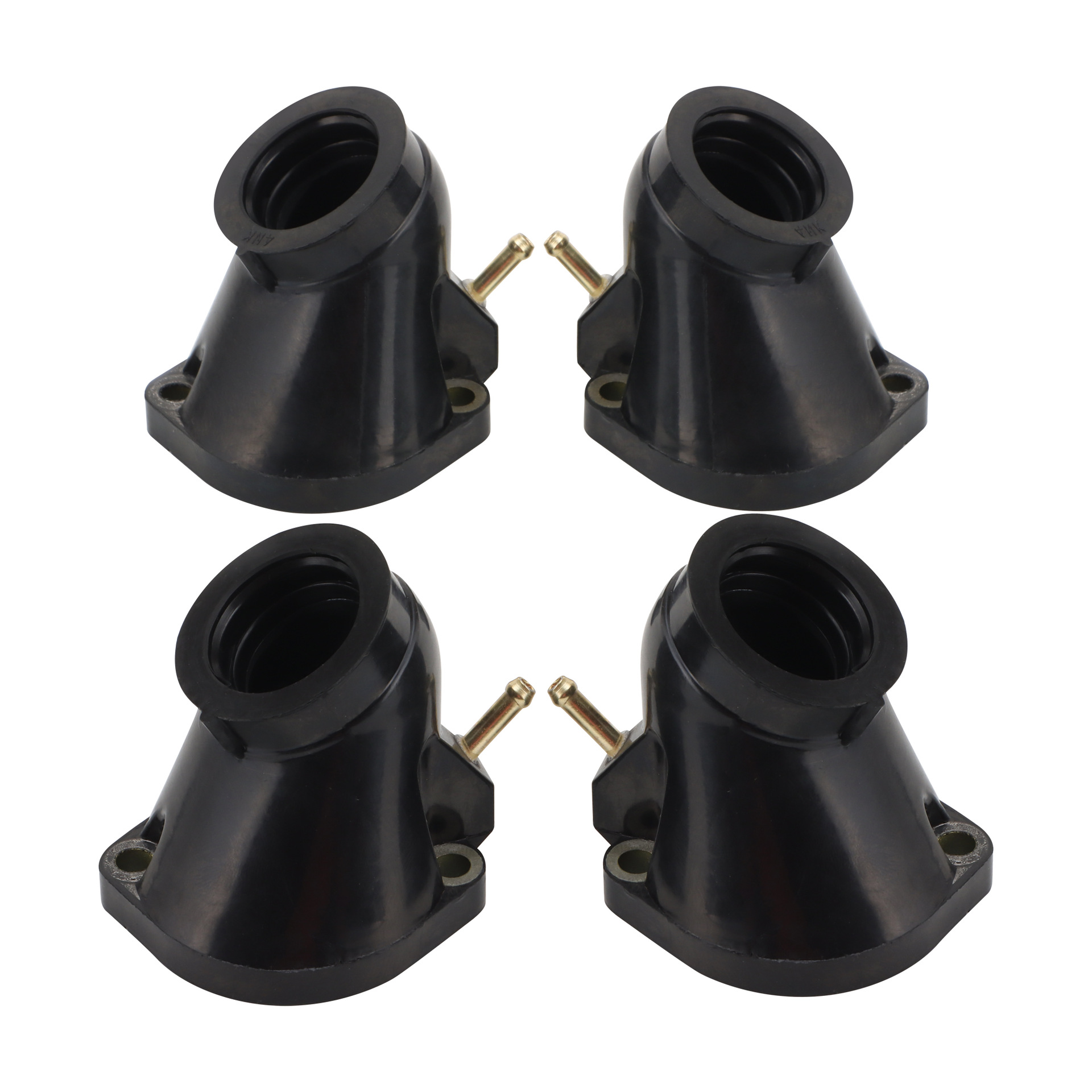 Yamaha XVZ13A XVZ1300 1996-2001 Intake Manifold Carburetor Boot Joint 4pcs