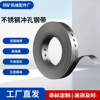 不锈钢轧带304自锁户外管道建筑装饰金属绑带收紧器4.6MM