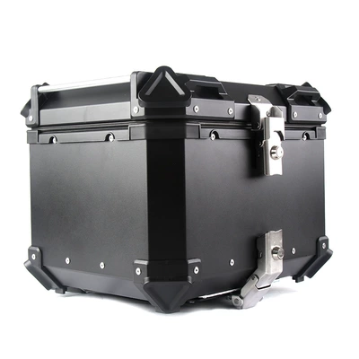 Motorcycle trunk Box Waterproof Quick Release - 36l-flat-style-quick-release-black