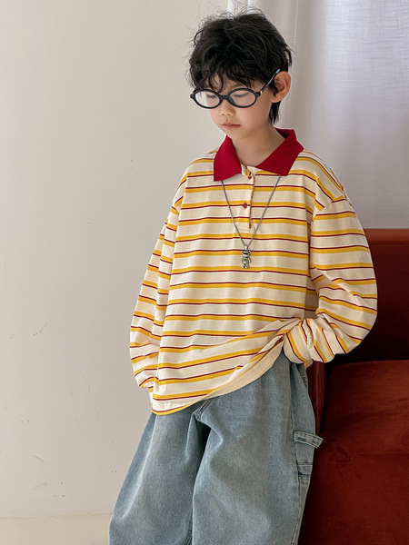 Children's autumn polo for boys