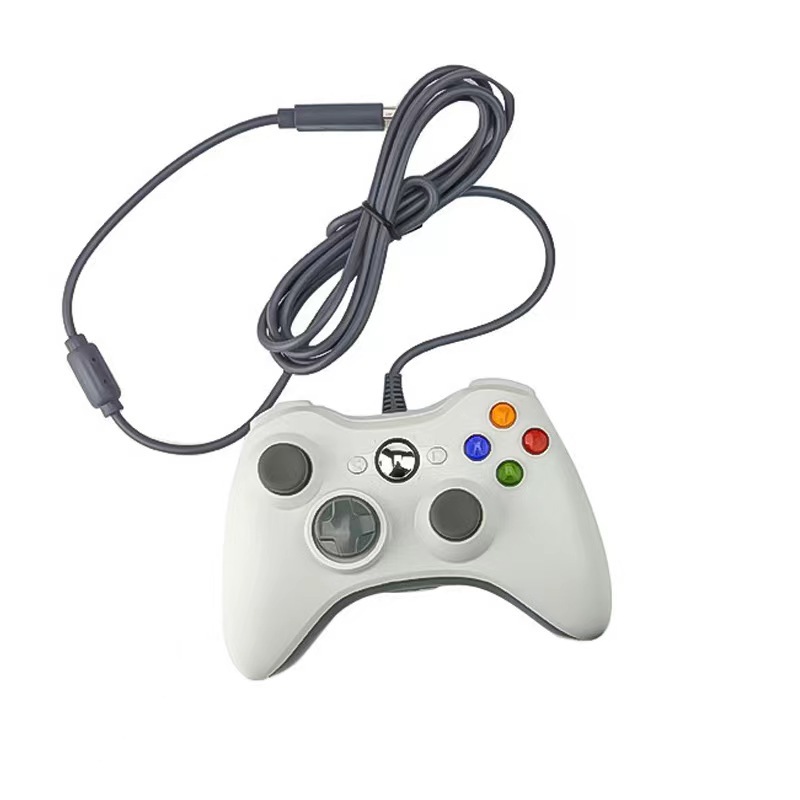 Suministro directo de fábrica de gamepad XBOX360, gamepad de Steam de conexión directa con cable sin unidad para computadora