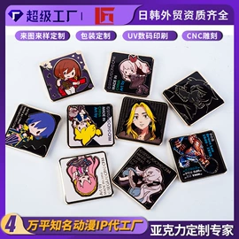 动漫立牌;徽章;钥匙扣及钥匙扣配件