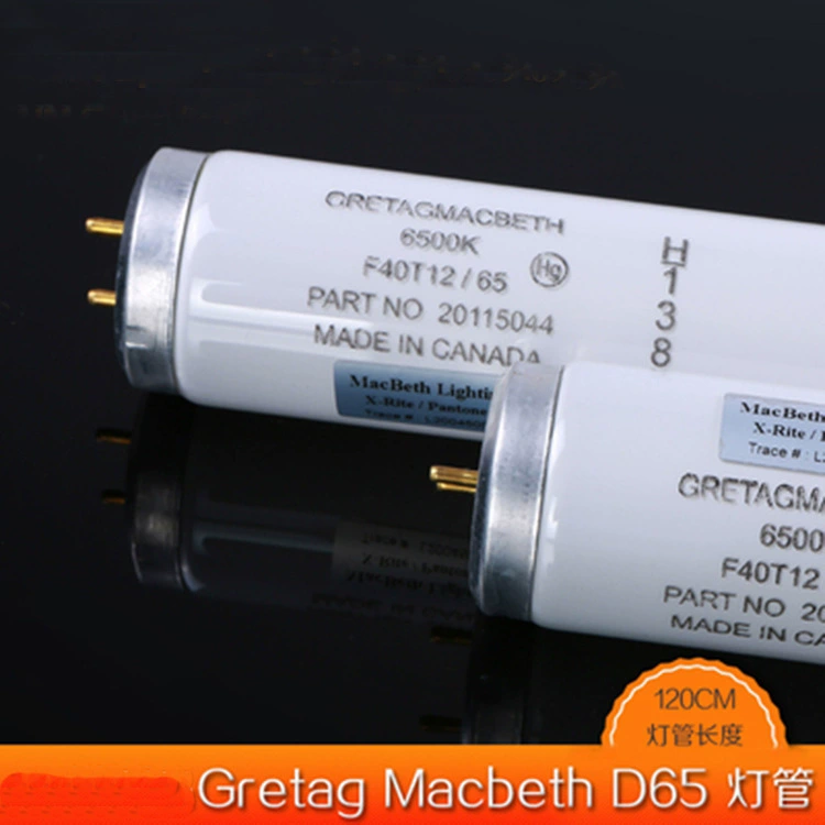 Лампа для подбора цвета D65 GretagMacbeth F20T12/65 6500K источник света для подбора цвета в световом коробе