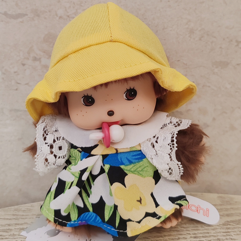Monchic mengqiqi15CM pequeño vestido muñeca de felpa colgante bolso colgante producto transfronterizo buen producto nuevo producto