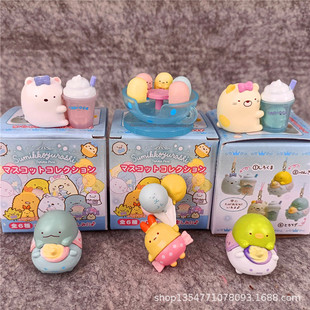 Blind Box Food Play Model Gourmet Edition Corner Elf Doll Ornaments 6 High 3CM Catch Baby Machine