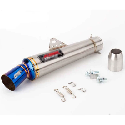 Asia curved beam car – Motorcycle exhaust pipe - d