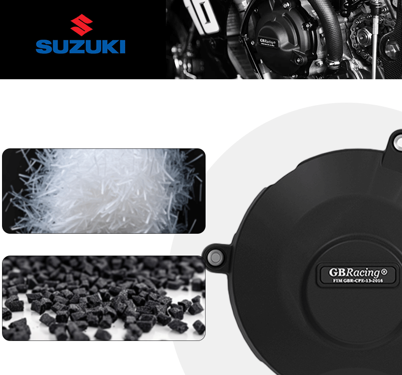 Suitable for Suzuki Gsx-R1000 K5-K8 Modified Engine Protective Cover Gbracing Engine Anti-Fall Side Cover