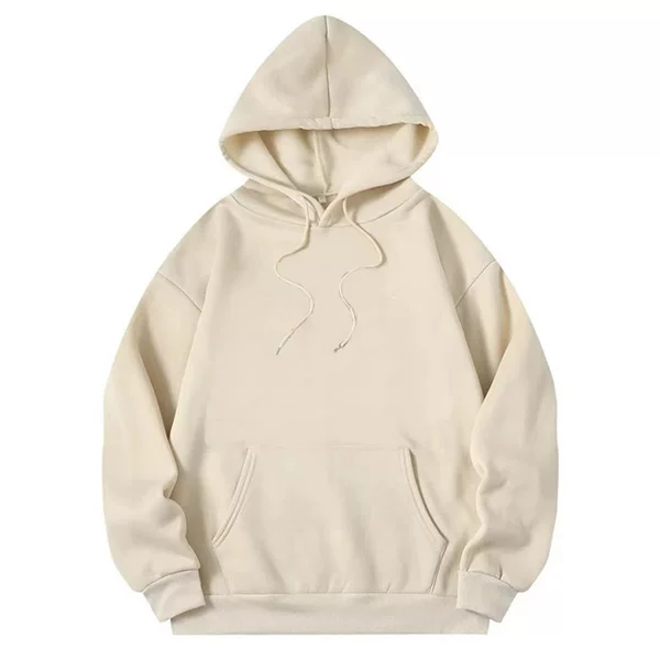 2023 autumn and winter New Amazon independent station cross-border supply fleece-lined long sleeve pocket sweater support drawing printing