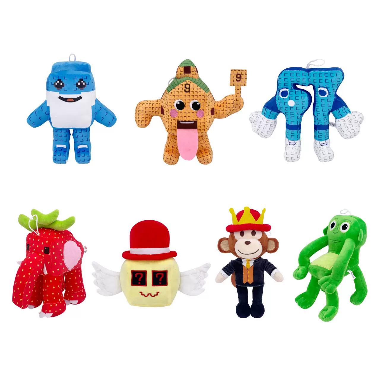 跨境 新品Steal a Brainrot毛绒玩具9号房子窃取脑腐草莓大象公仔