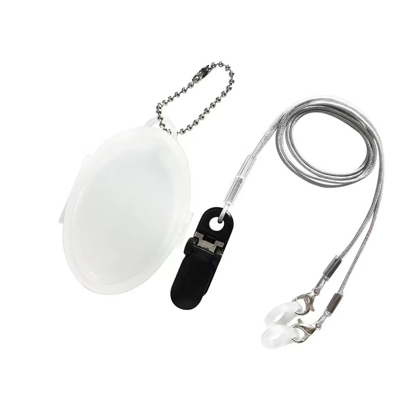 Audífono Cuerda anti-perdida de una sola oreja de doble oreja cordón anti-caída niños y ancianos cubierta protectora especial accesorios de clip fijo