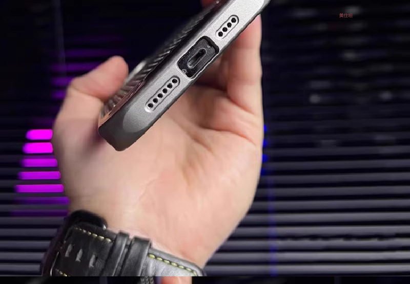 Ốp lưng điện thoại tổ ong tản nhiệt chống rơi có giá đỡ cho iPhone 12–16 Pro Max — [Làm mát tổ ong màu đen★Giá đỡ từ tính], [Làm mát tổ ong màu tím đậm★Giá đỡ từ tính], 【Làm mát tổ ong màu xám★Giá đỡ từ tính], 【Tản nhiệt tổ ong màu bạc★Giá đỡ từ tính] chi tiết 15