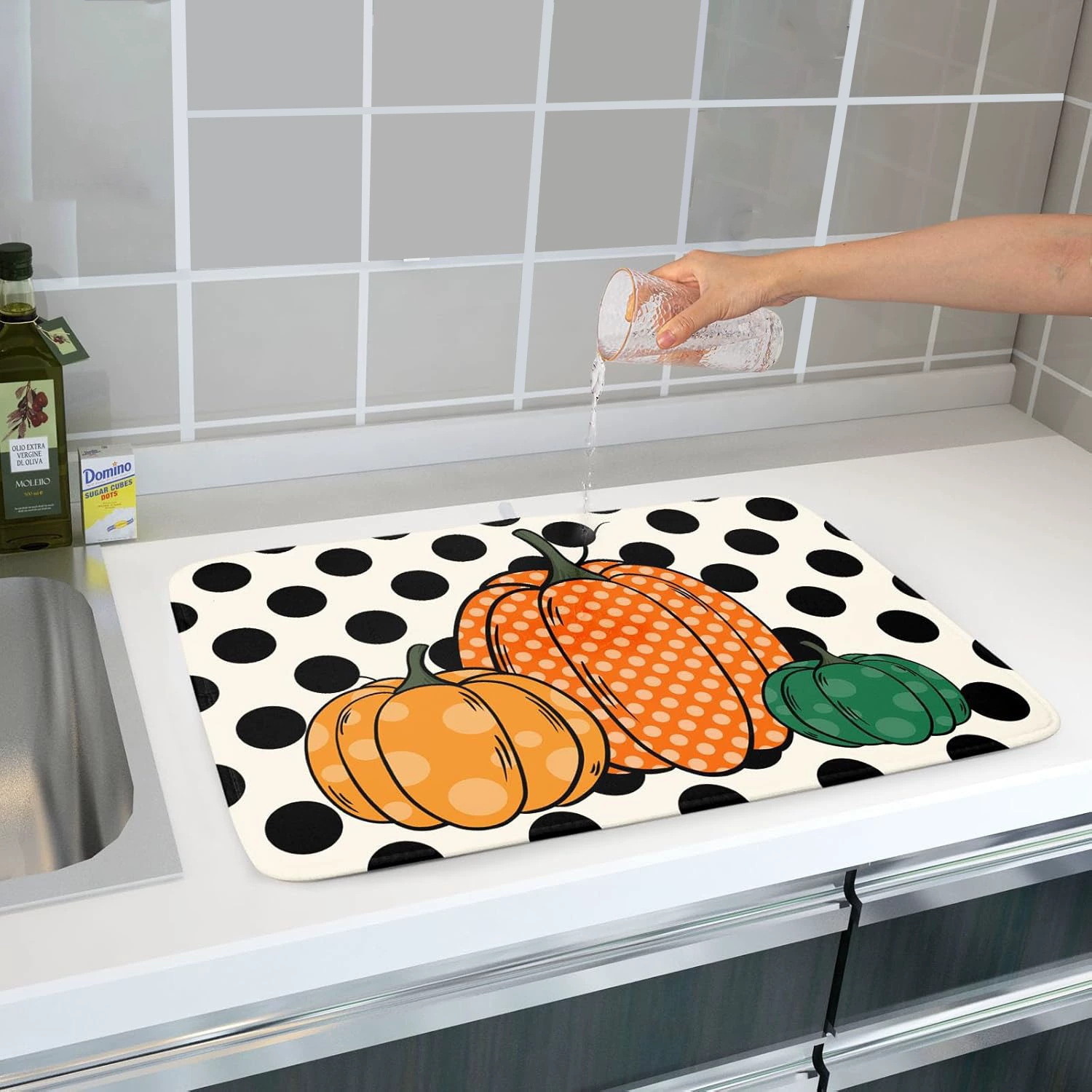 Трансграничная американская кухня Нагва слитая прокладка диатомовая грязь нескользящая изолированная барная прокладка абсорбиционная прокладка