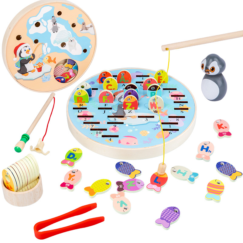 Wooden magnetic digital cognitive intellectual interactive board…