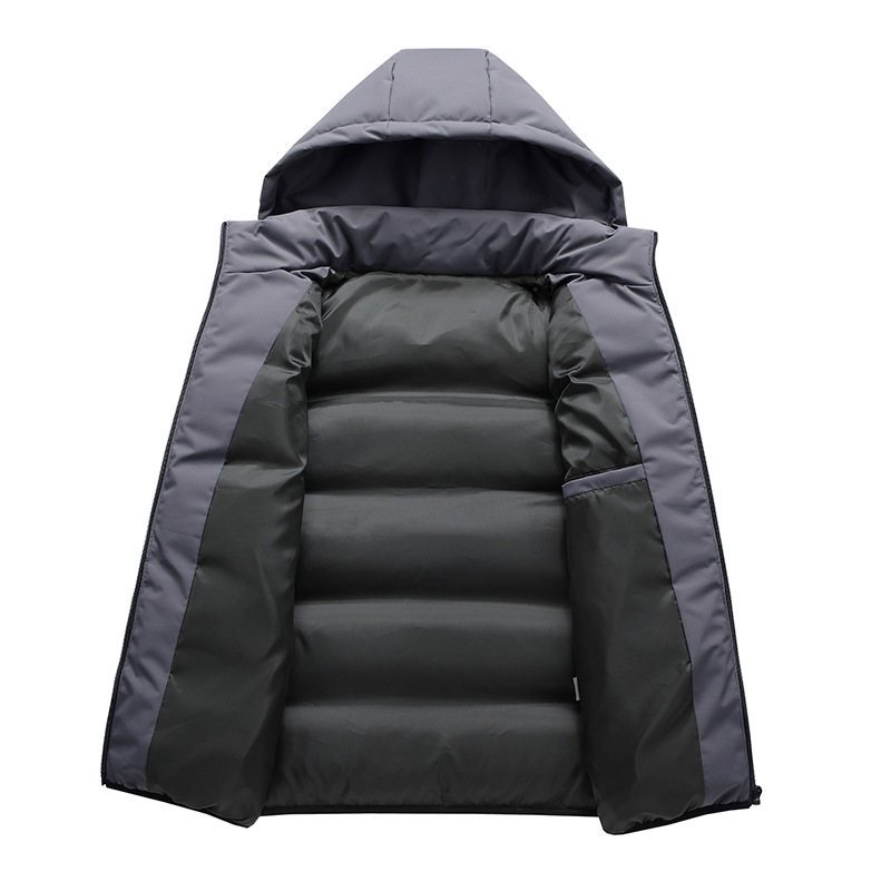 Trajes de trabajo cálidos cremallera clip de moda casual chaleco al aire libre de alta calidad sensación de engrosamiento herramienta chaleco de algodón personalizado