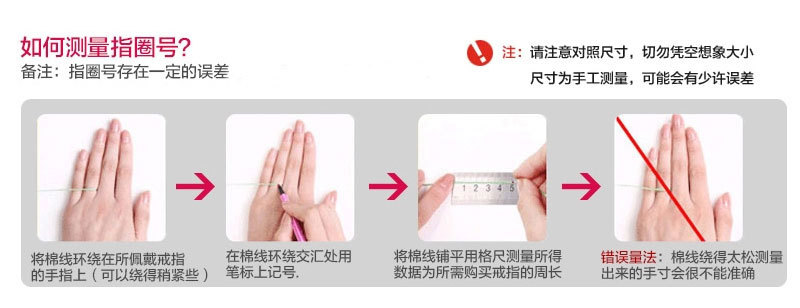 如何测量戒圈
