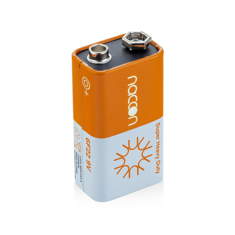 Naccon耐科森炭素性9ボルト警報器電池6f22 9vマルチメーターマイク乾電池|undefined