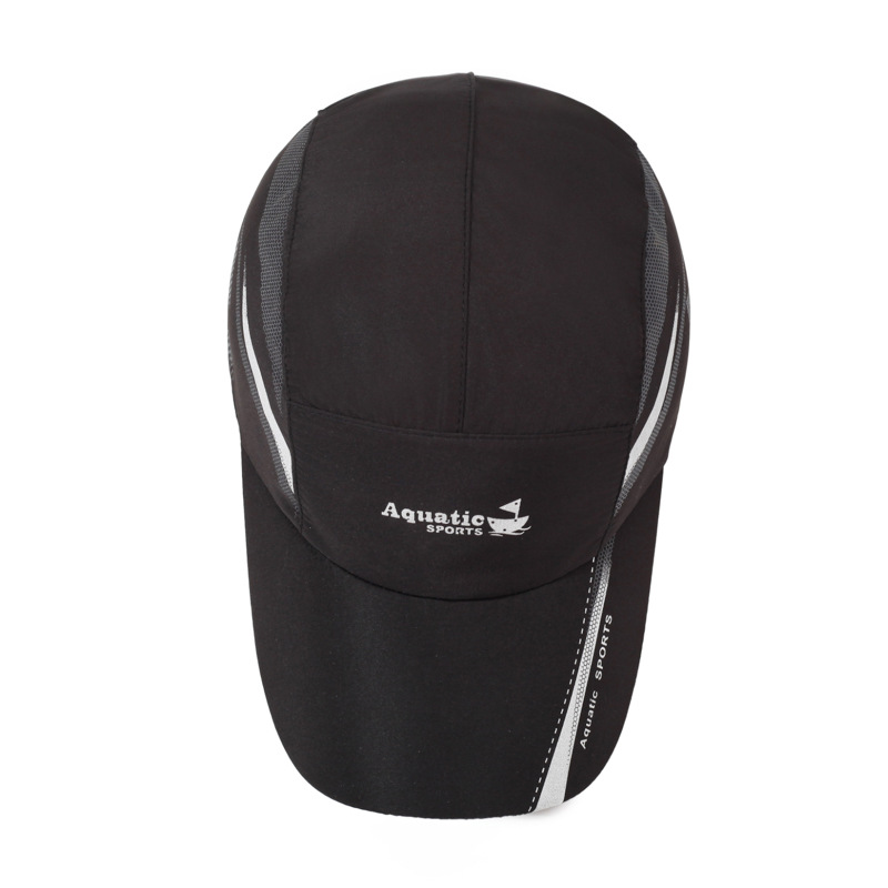 Spring Summer Quick-dry Baseball With Lettering, Thin Sun-shading Casual Cap For Men And Women, Couple's Outdoor Hat,_voghion.com